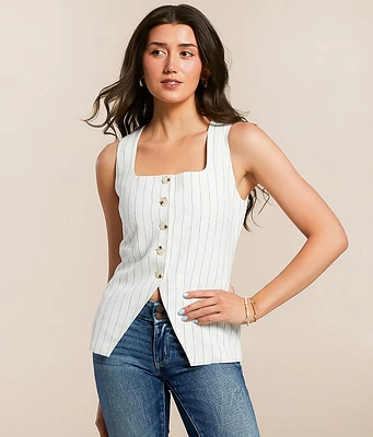 Willow & Root Striped Vest