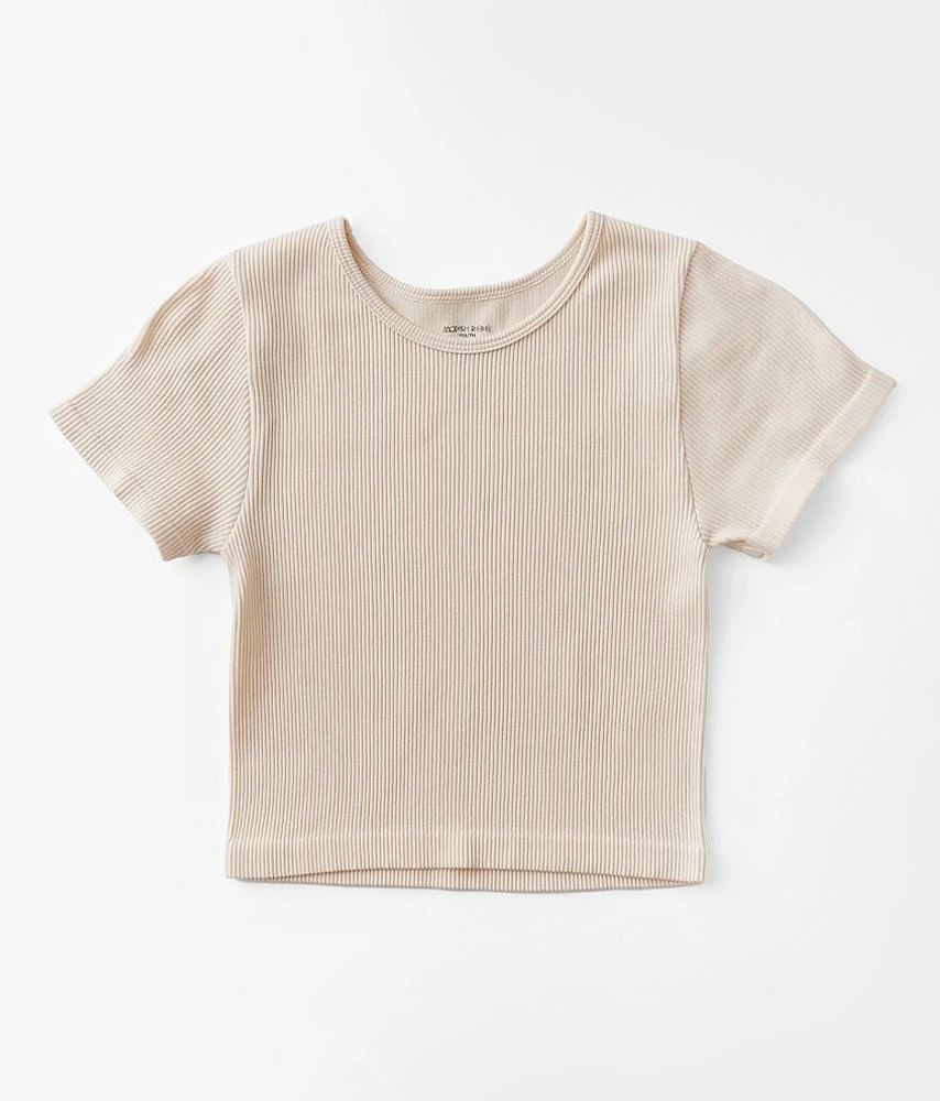 Girls - Ribbed T-Shirt