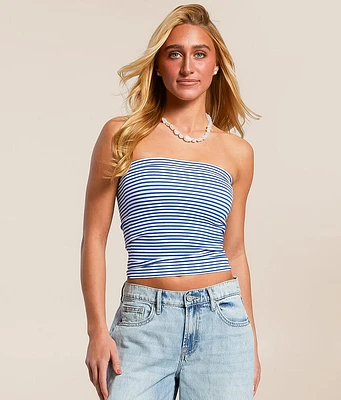 Freshwear Striped Tube Top