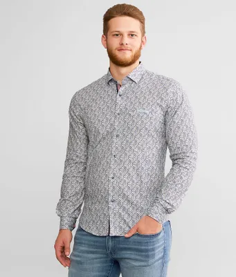 Eight X Basketweave Stretch Shirt