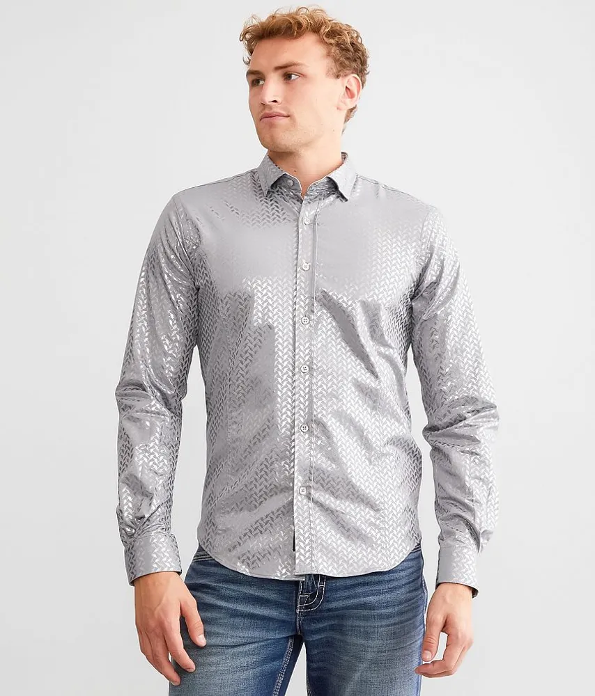 Foiled Stretch Shirt