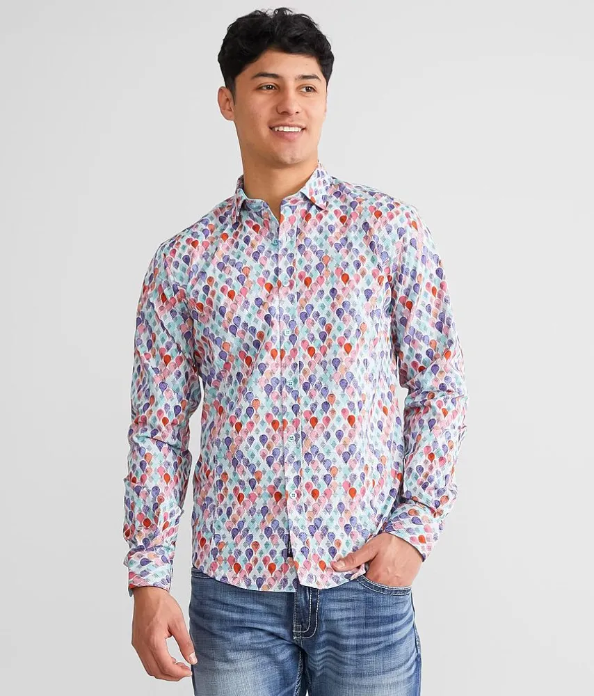 Rain Drop Print Shirt