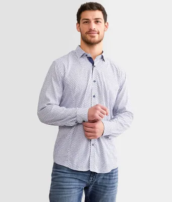 Eight X Diamond Print Shirt