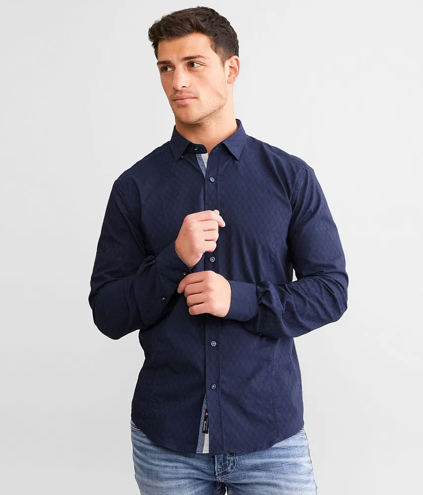 Textured Stretch Shirt