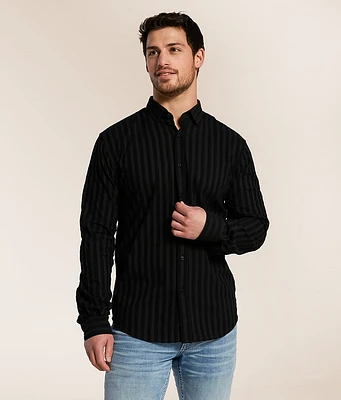 Eight X Flocked Stripe Shirt