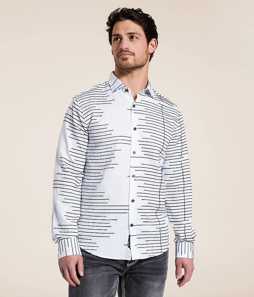 Eight X Striped Shirt
