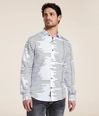 Eight X Striped Shirt
