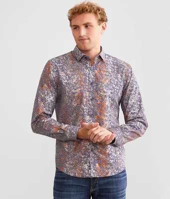 Eight X Metallic Floral Shirt