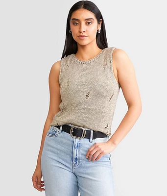 Emory Park Metallic Sweater Vest