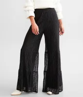 Willow & Root Lurex Tiered Pant