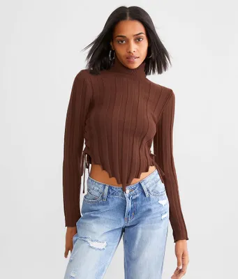 Gilded Intent Turtleneck Sweater