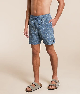 RVCA Floral Stretch Swim Trunks