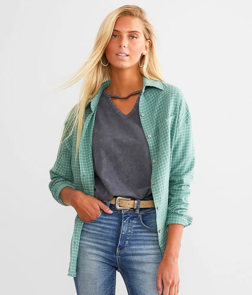 Plaid Eased Fit Shirt