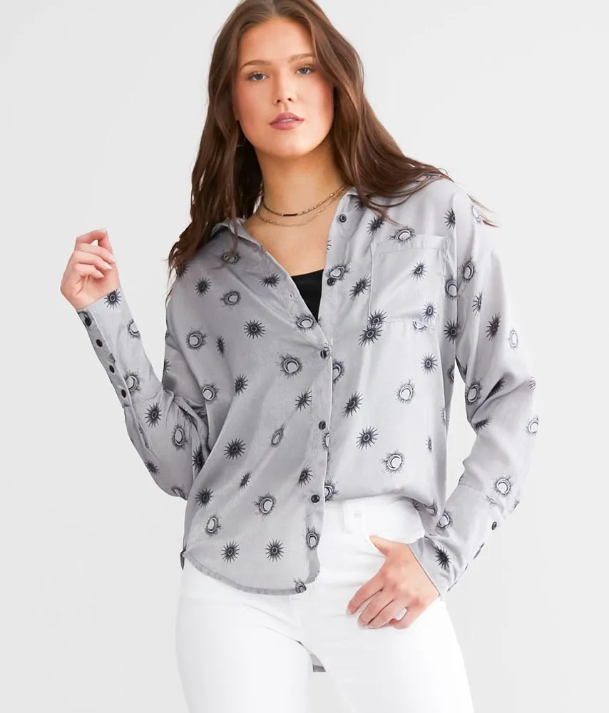 Celestial Satin Blouse