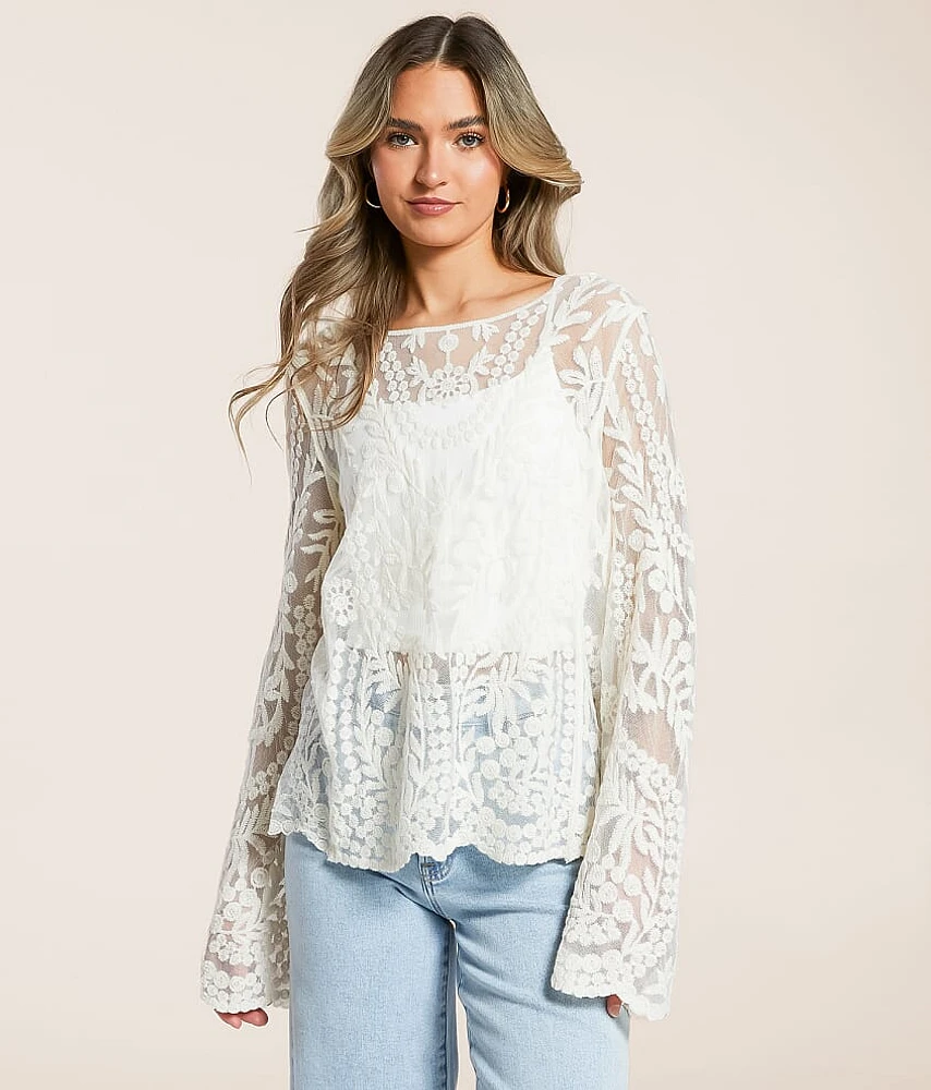 Embroidered Top