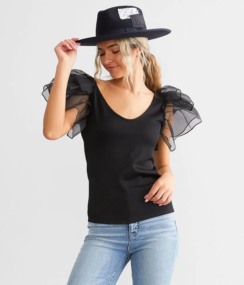 Ribbed Knit Top