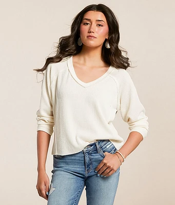 BKE Urban Ribbed Top