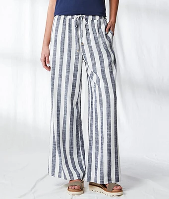 BKE Resort Striped Wide Leg Pant