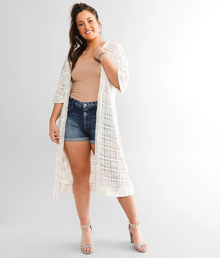 Space Dyed Cardigan Sweater