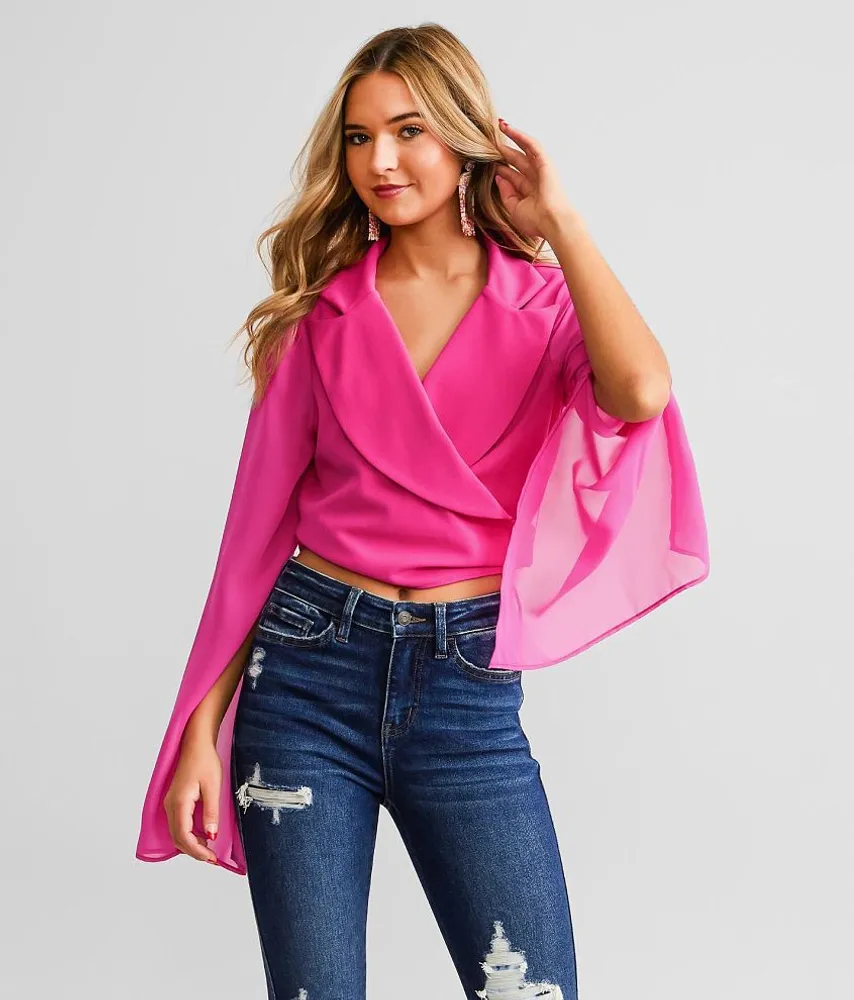 Wrap Tie Cropped Top