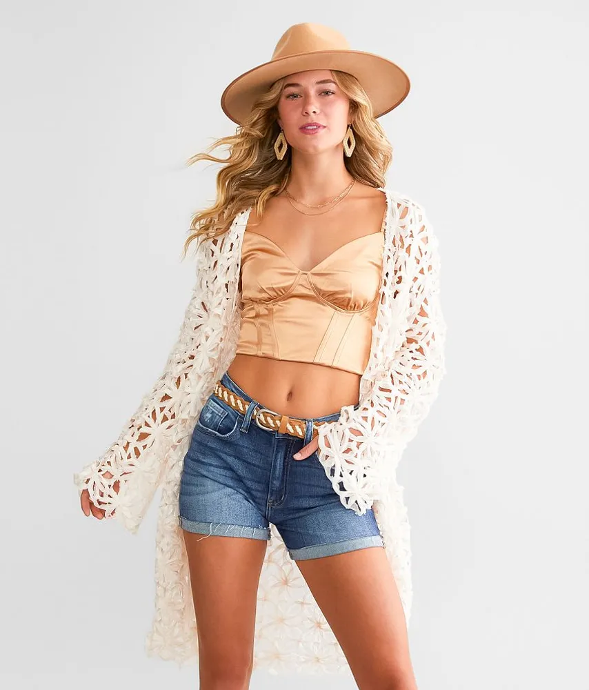 Floral Duster Cardigan