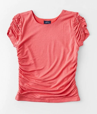 Girls - Daytrip Ruched Dot Top
