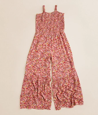 Girls - BKE Floral Jumpsuit