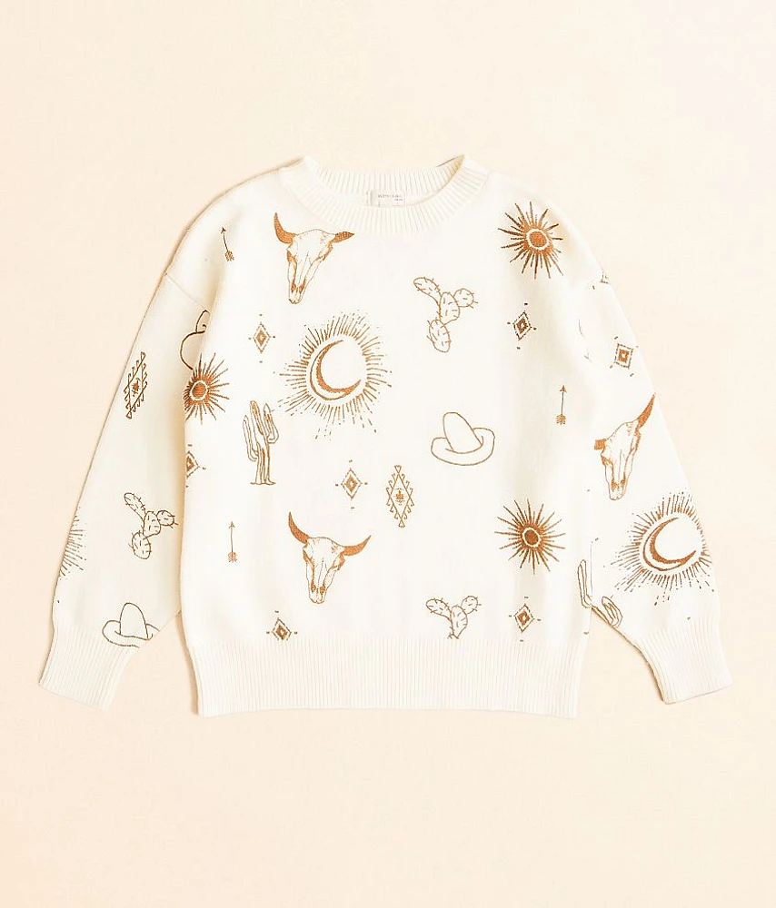 Girls - Western Icon Sweater
