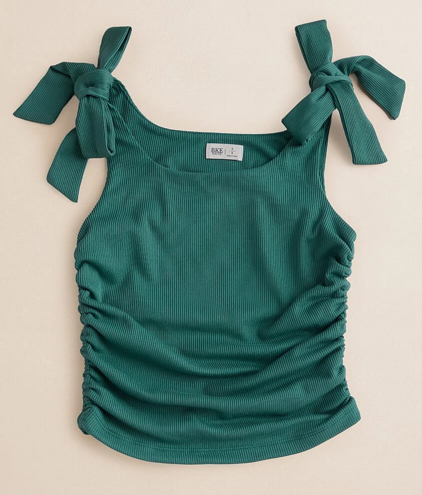 Girls - BKE Ruched Rib Knit Tank Top