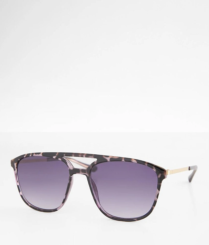 Tort Aviator Sunglasses