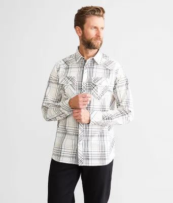BKE Plaid Standard Stretch Shirt