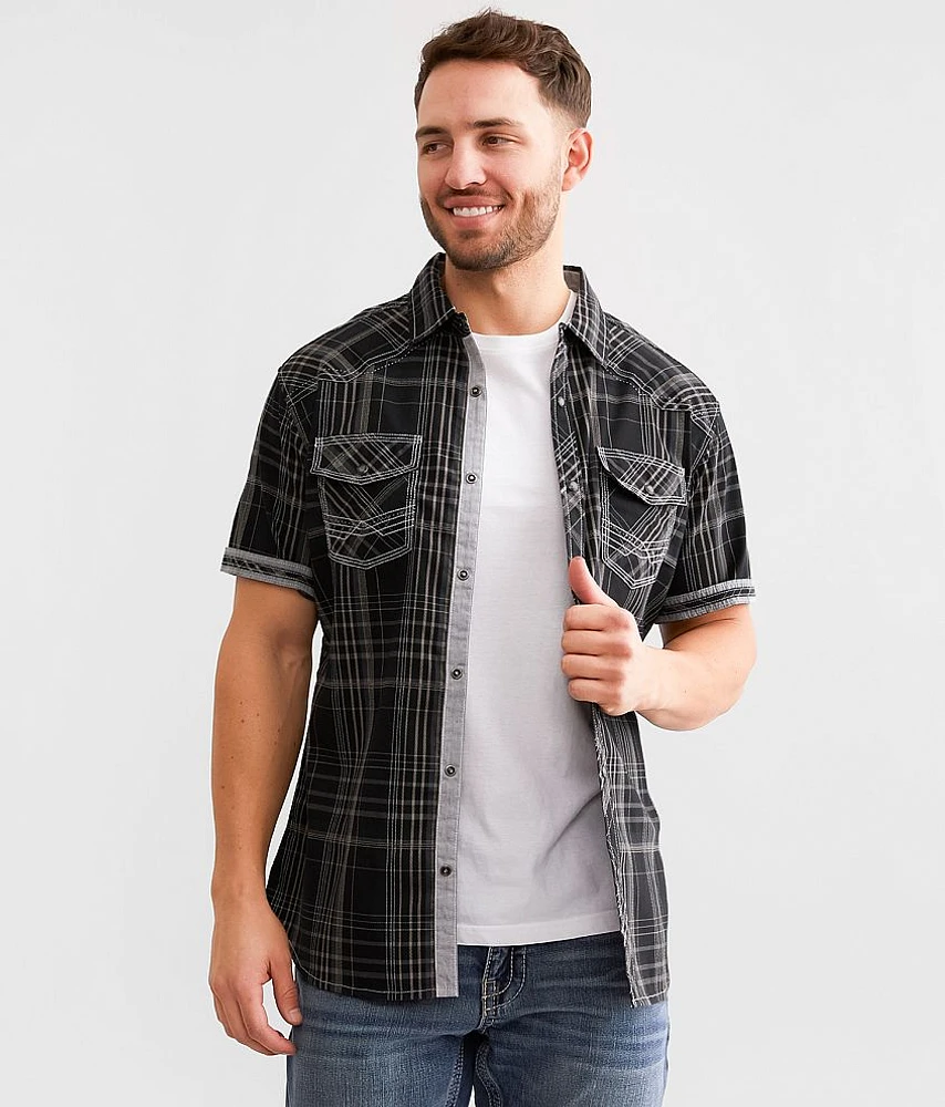 Plaid Athletic Stretch Shirt
