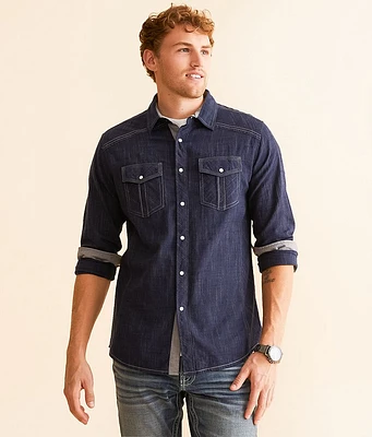 BKE Striped Standard Shirt