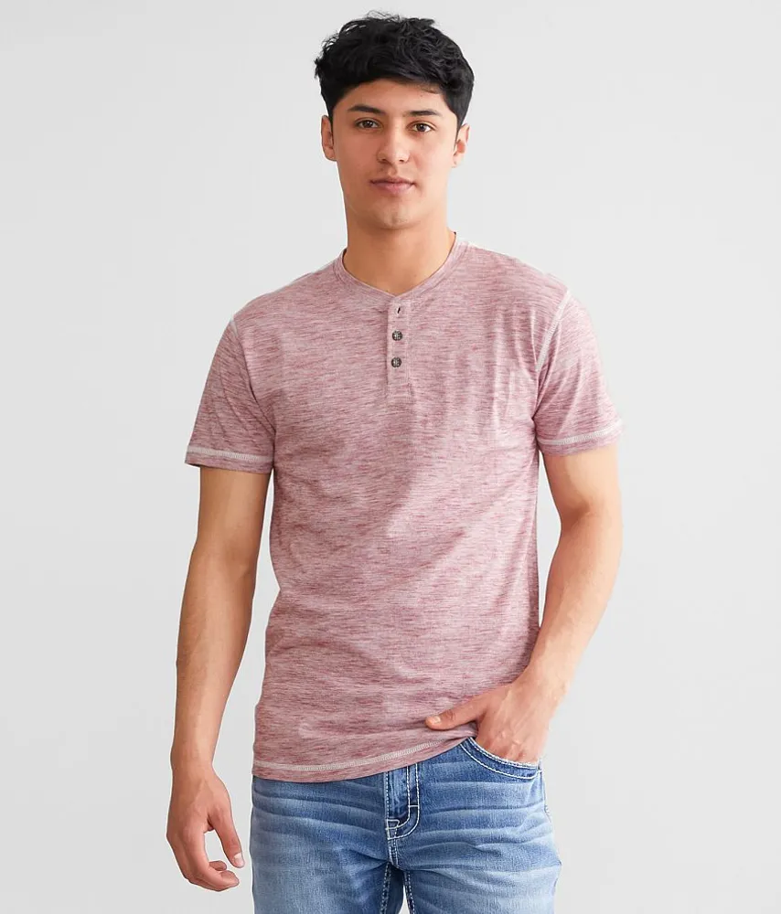 Slub Knit Henley