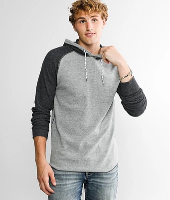 BKE Heathered Raglan Sleeve Hoodie