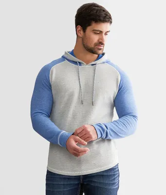 BKE Heathered Raglan Sleeve Hoodie