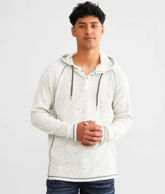 BKE Waffle Henley Hoodie