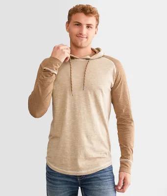 BKE Marled Raglan Hoodie
