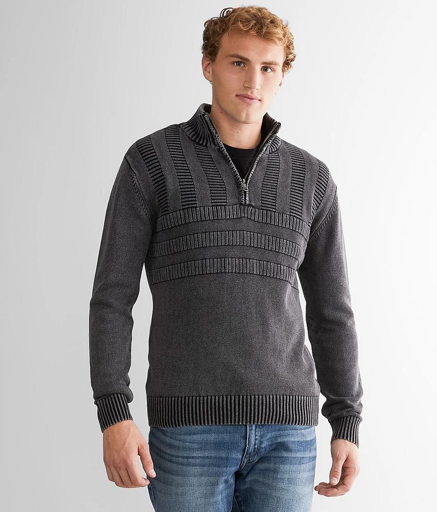 Quarter Zip Pullover Sweater