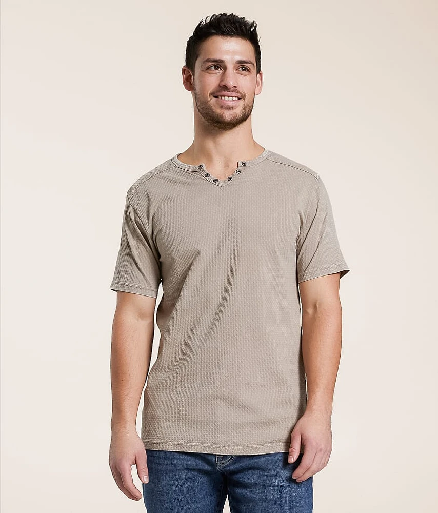 Textured Knit T-Shirt