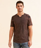 Buckle Black Slub Knit T-Shirt