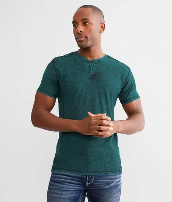 Buckle Black Washed Henley