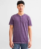 Buckle Black Burnout Thermal Henley