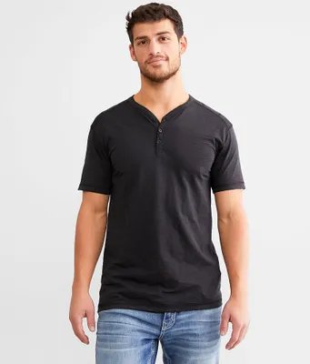 Buckle Black Burnout Henley