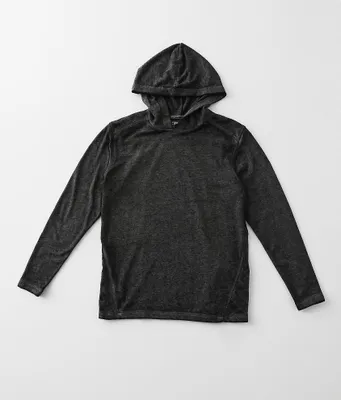 Boys - Buckle Black Burnout Hoodie