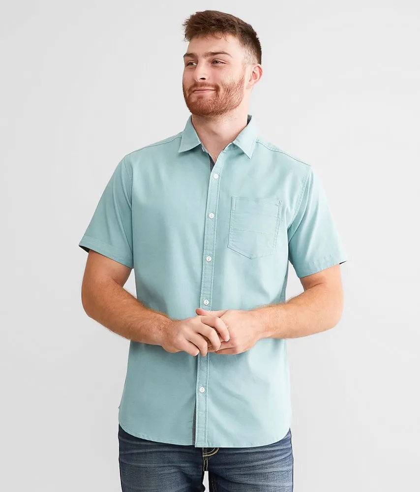 Departwest Solid Oxford Stretch Shirt