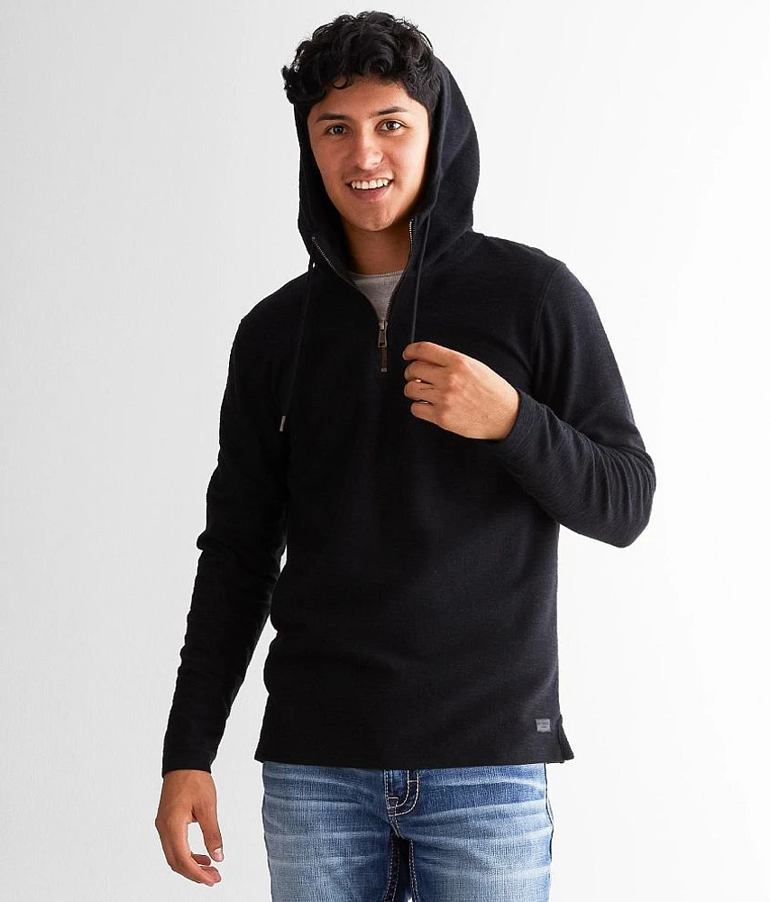 Outpost Makers Textured Quarter Zip Hoodie