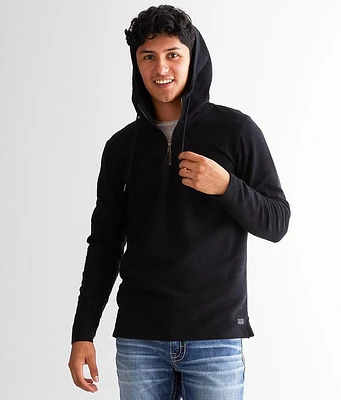 Outpost Makers Textured Quarter Zip Hoodie