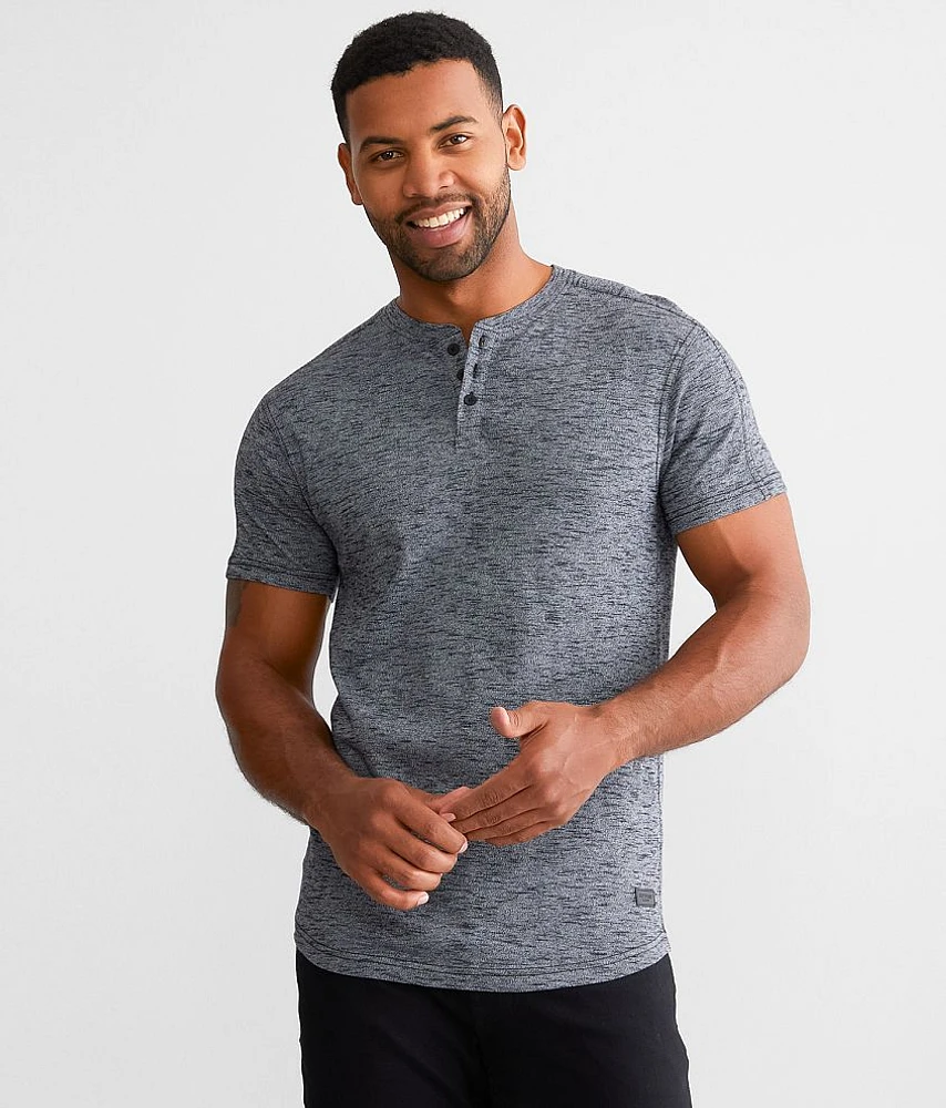Slub Knit Henley