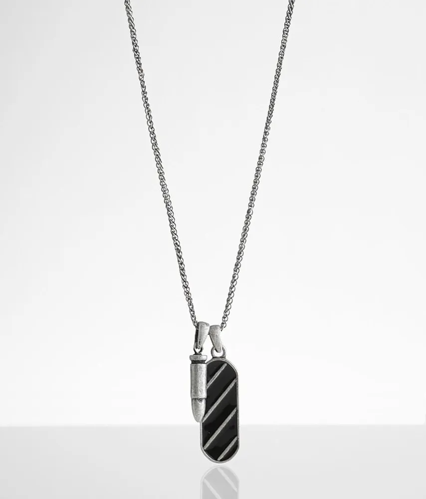 Double Pendant 23" Necklace